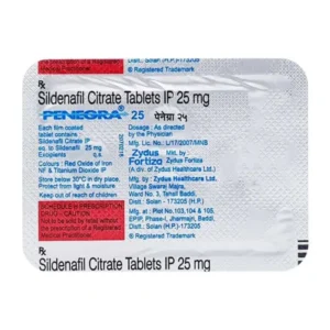 Penegra 25mg Tablet